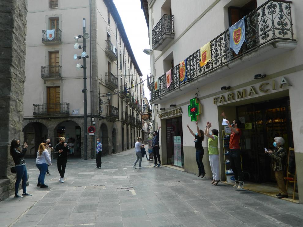 Jaca suspendió sus actos por el Primer Viernes de Mayo por su situación epidemiológica.
