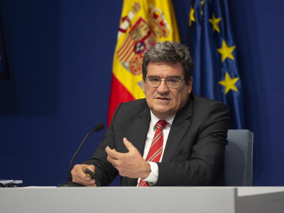 José Luis Escrivá, ministro de Inclusión y Seguridad Social.