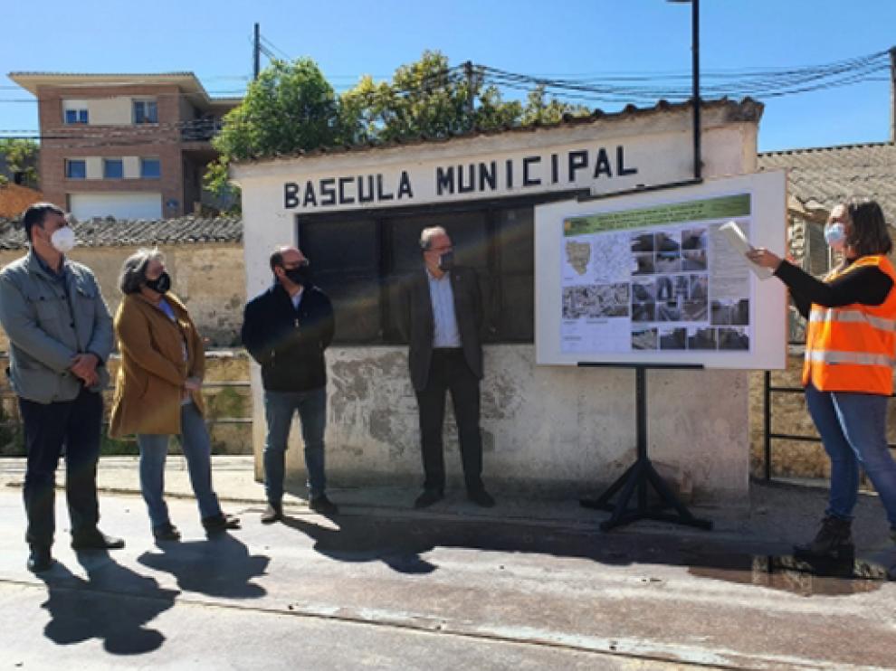 Imagen de la vista de Bizén Fuster a Azanuy