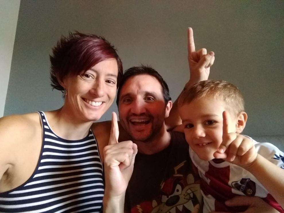 Estela Soler y Toni Ibor, con covid persistente