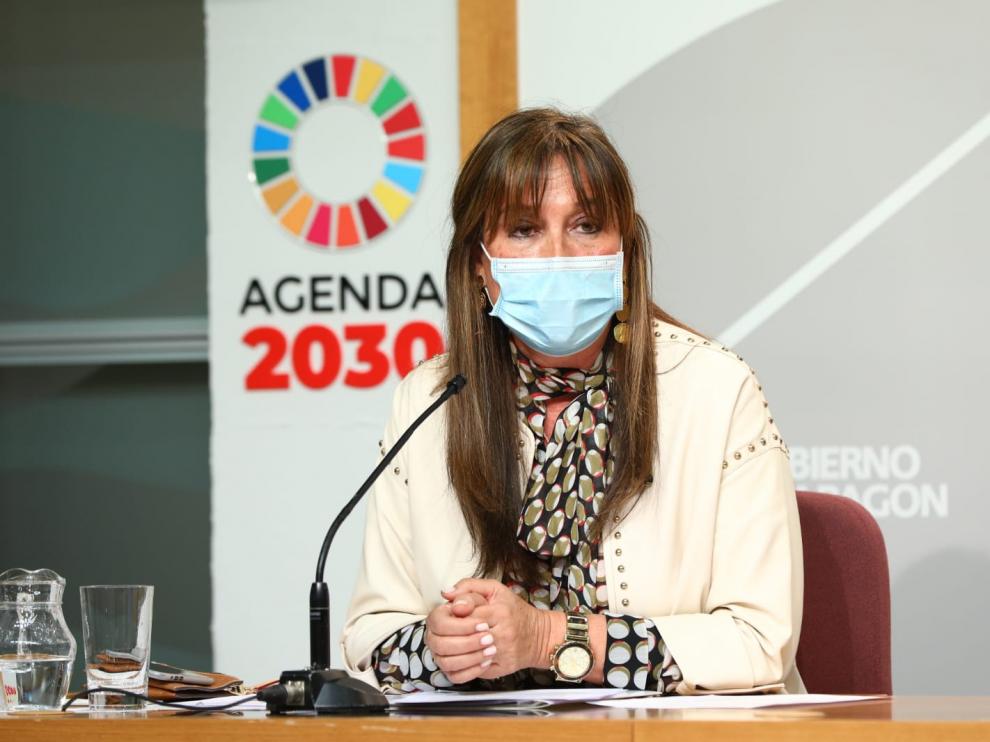 La consejera de Sanidad, Sira Repollés.