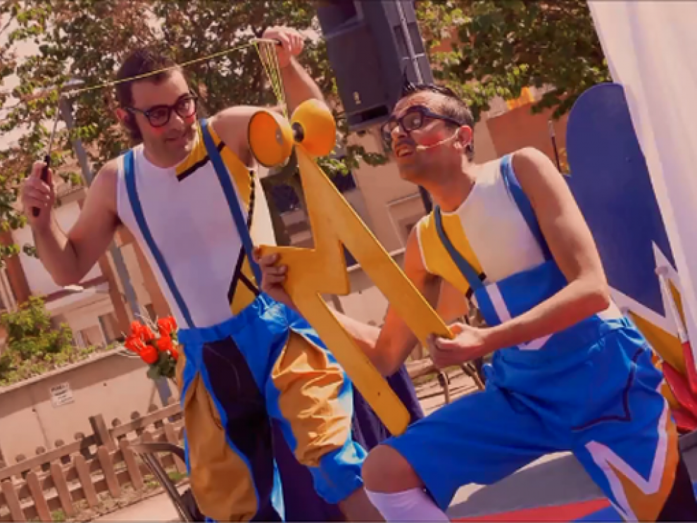 Imagen del espectáculo ¡Cataplúm!, de Circo La Raspa.