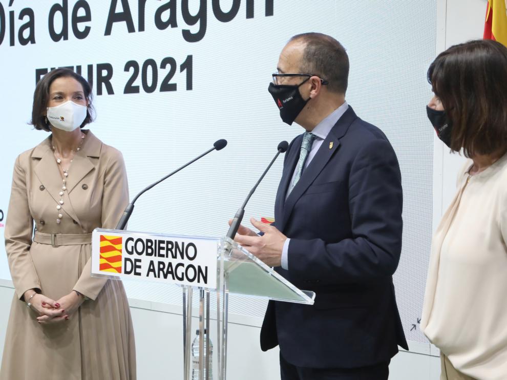 Felipe Faci Elena Allué turismo Reyes Maroto