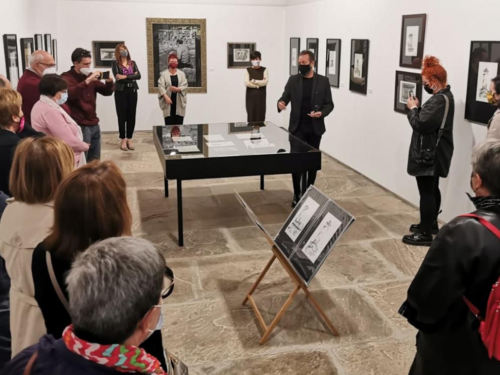 La exposición Fuegos se inauguró ayer en el Museo de Dibujo