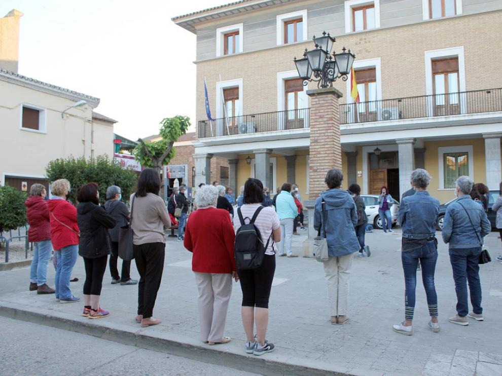 Concentración en Sariñena este martes