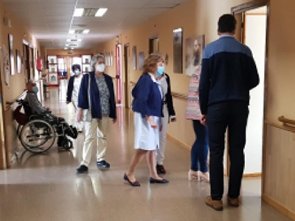 La consejera de Ciudadanía y Derechos Sociales ha visitado esta mañana el centro CAMP-CADI de Zaragoza