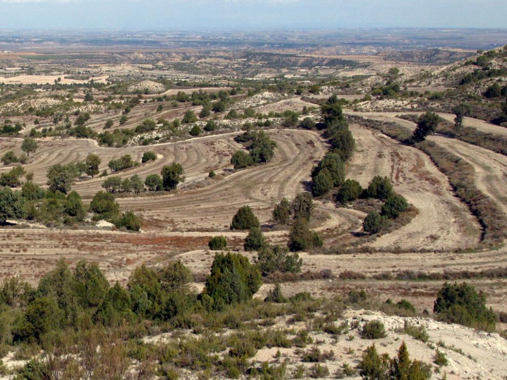 Paisaje de Los Monegros