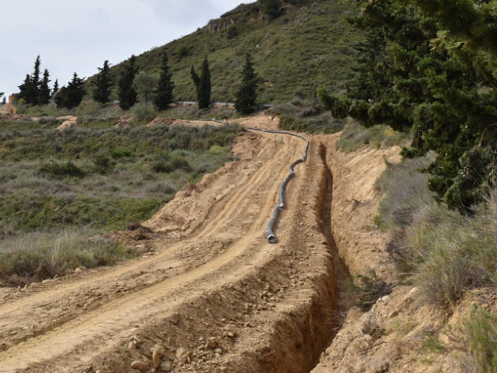 Imagen de las obras de sustitución