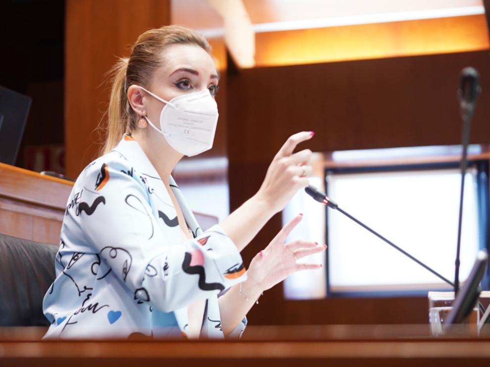 Maru Díaz, consejera de Ciencia y Universidad de Aragón