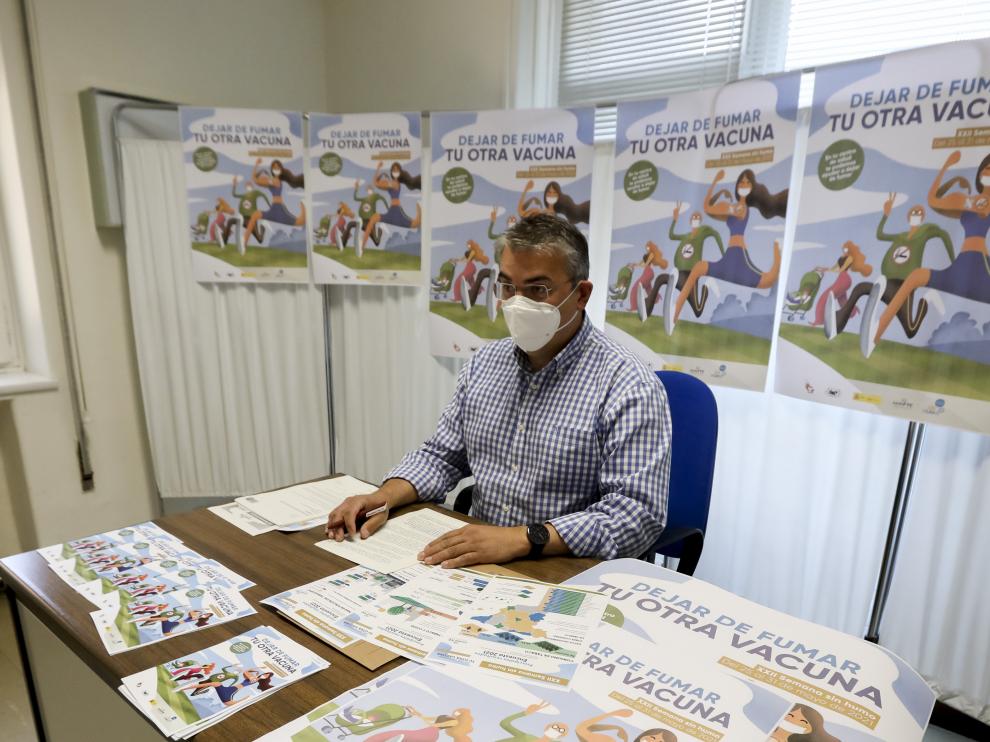 José Luis Martínez, médico de familia, en la presentación de la XXII Semana sin Humo