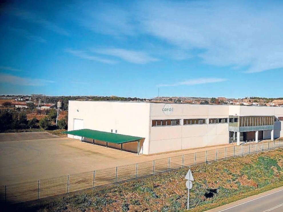 Instalaciones de la empresa Cardil, situada en la localidad de Esplús.