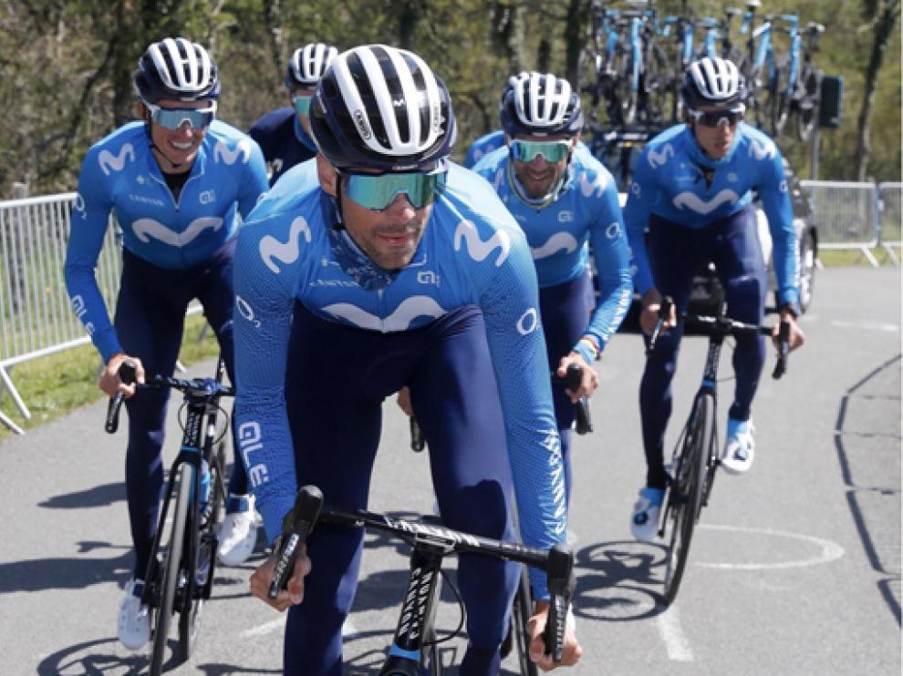 Jorge Arcas correrá el Criteium Dauphiné con un Movistar encabezado por sus grandes estrellas.