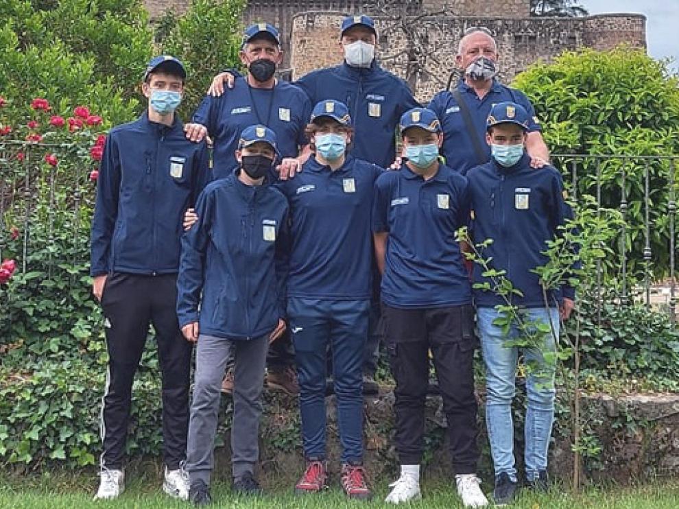 Selección aragonesa en el Campeonato de España Mosca Juventud.