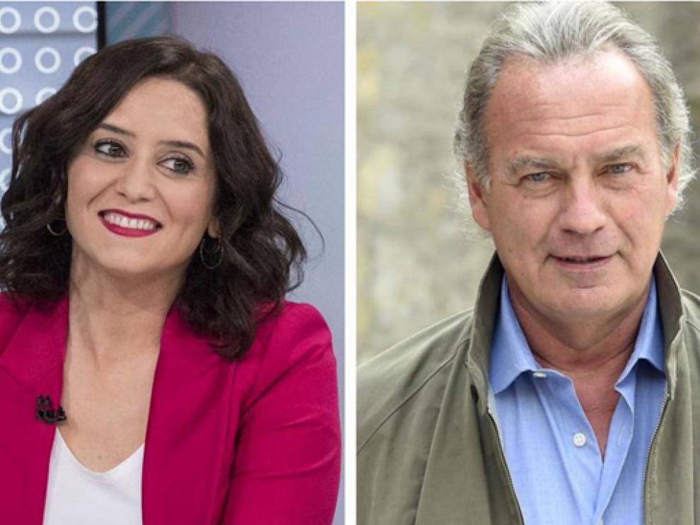 Isabel Díaz Ayuso visita la casa de Bertín Osborne.