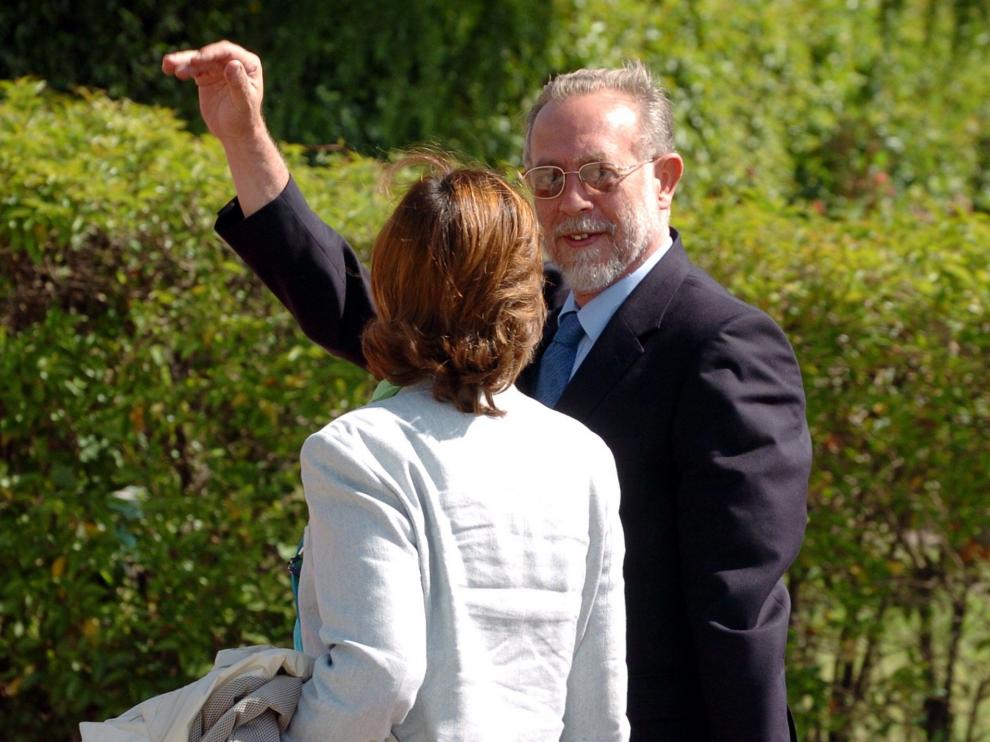 Amedeo de Aosta en 2004, cuando asistió a la boda de Don Felipe y Doña Letizia