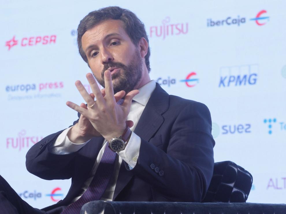 Pablo Casado, presidente del PP.