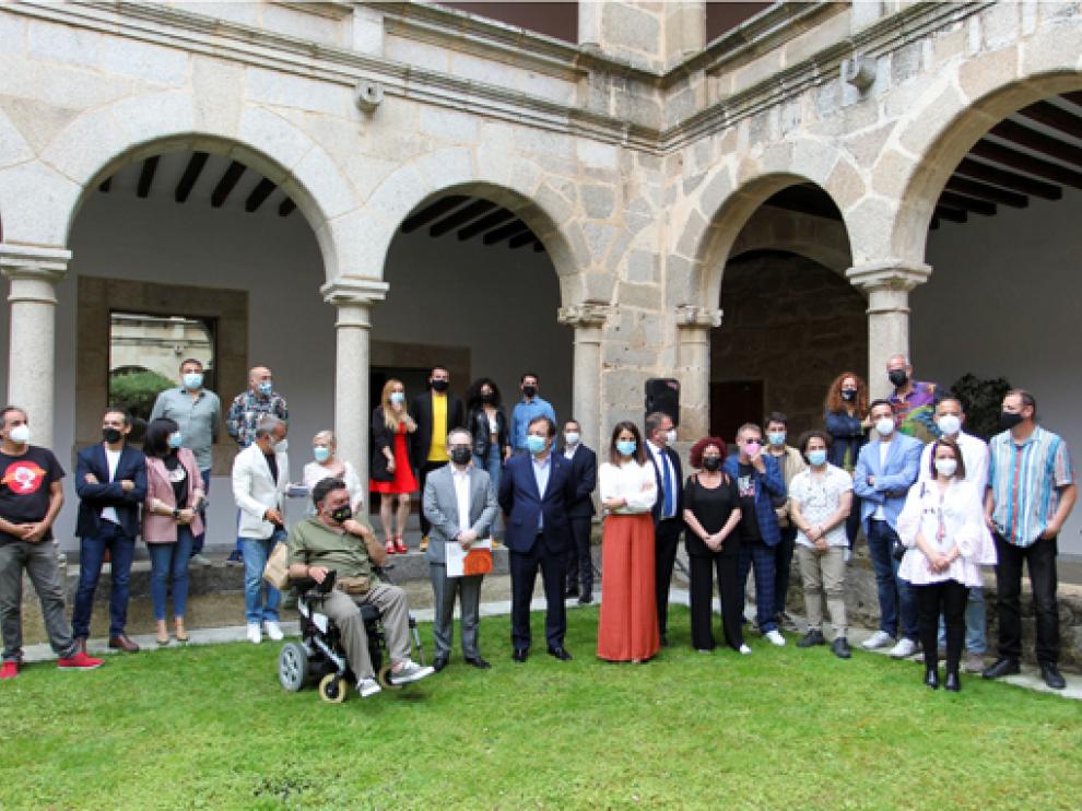 Multitudinaria presentación del Festival de Mérida.