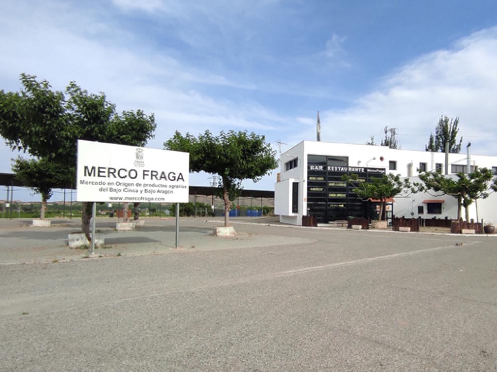 Exteriores del recinto de Mercofraga, que abre sus puertas este domingo.