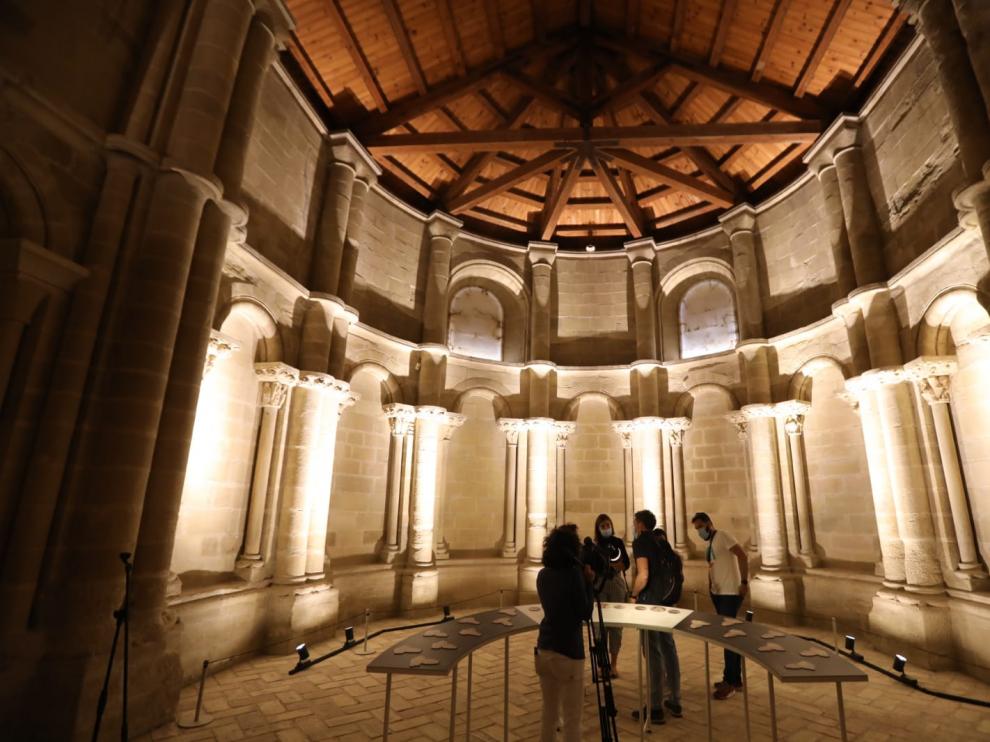 Sala de Doña Petronila en el Museo de Huesca