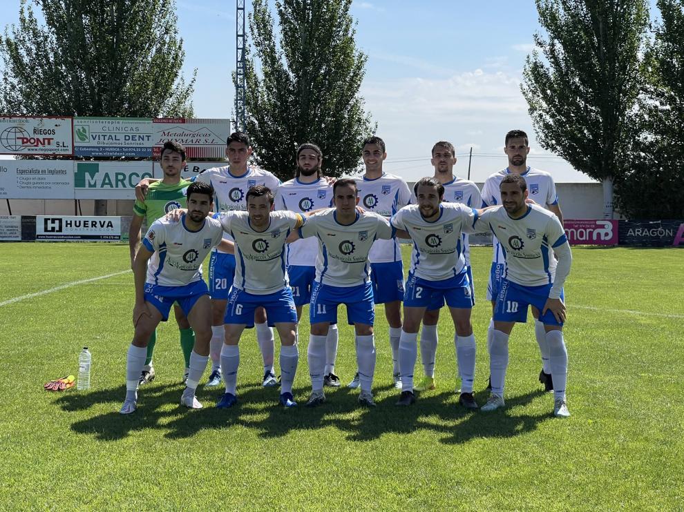 Once titular del Sariñena ante el Valdefierro.