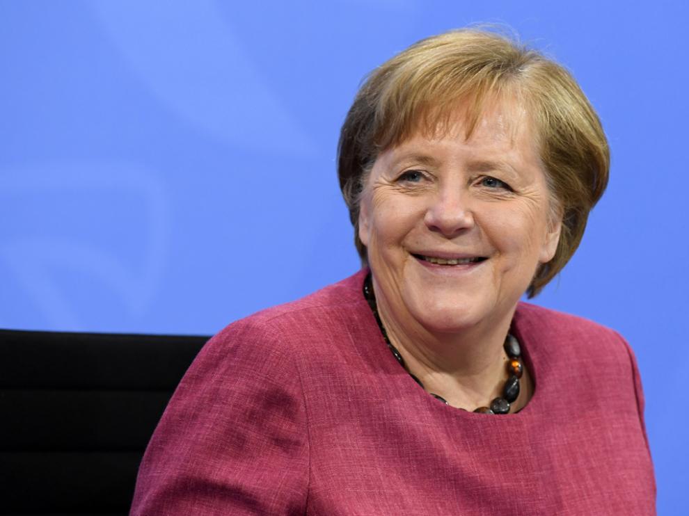 Angela Merkel.