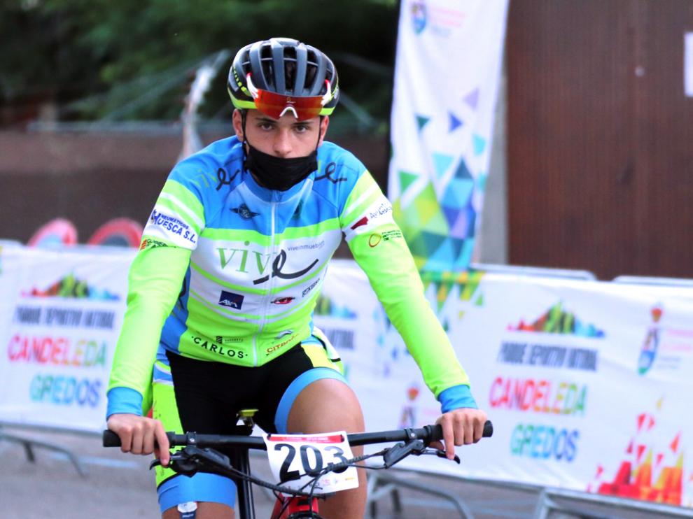 El cadete Rafa López, en Gredos