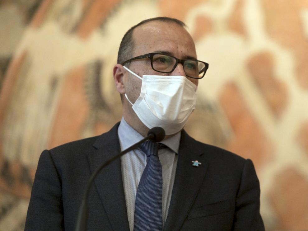 El consejero de Educación Felipe Faci.