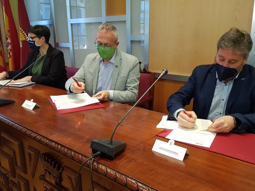 Firma del convenio