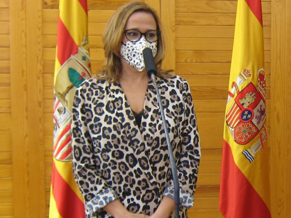 Mayte Pérez, consejera de Presidencia del Gobierno de Aragón