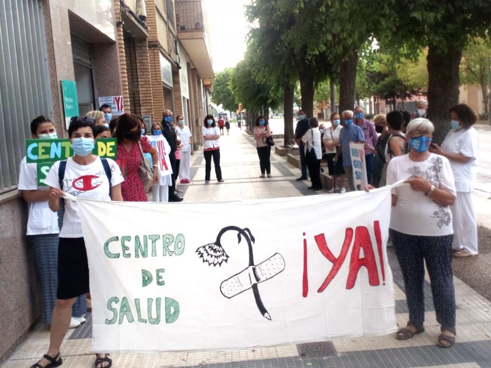 Concentración en el Centro de Salud del Perpetuo Socorro