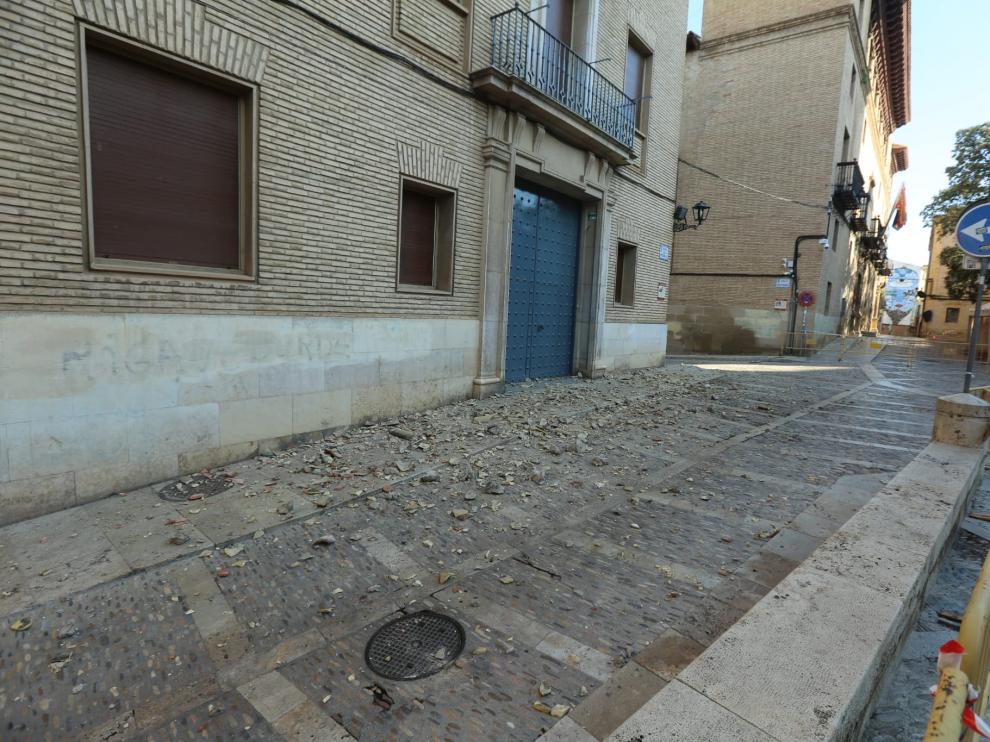 La Policía Local vigila la zona para prevenir cualquier accidente