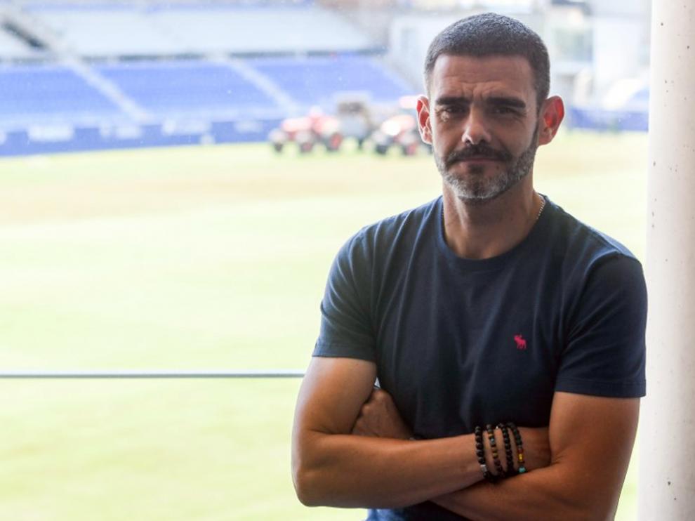Ramón Tejada, secretario técnico del Huesca y arquitecto del futuro.