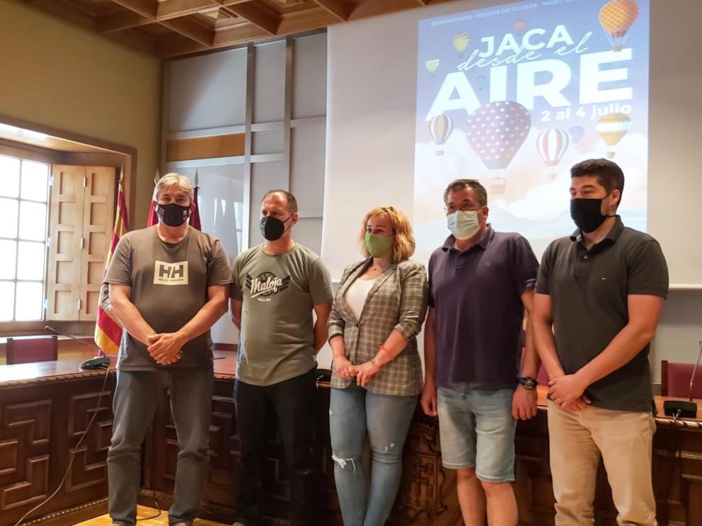 Jaca será el escenario de una concentración de varios globos aerostáticos.
