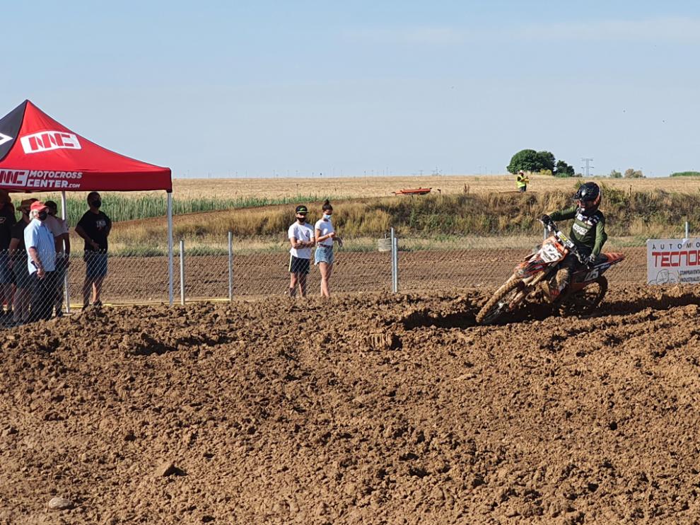 Uno de los pilotos, este domingo en el circuito montisonense