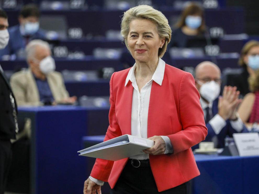 Ursula von der Leyen, presidenta de la Comisión Europea