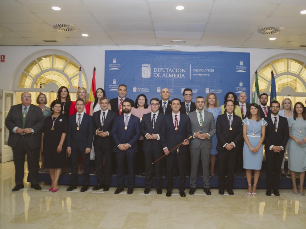 Equipo de Gobierno de la Diputación Provincial de Almería.