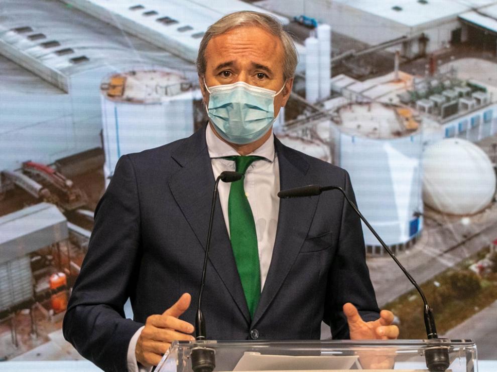 Jorge Azcón, alcalde de Zaragoza