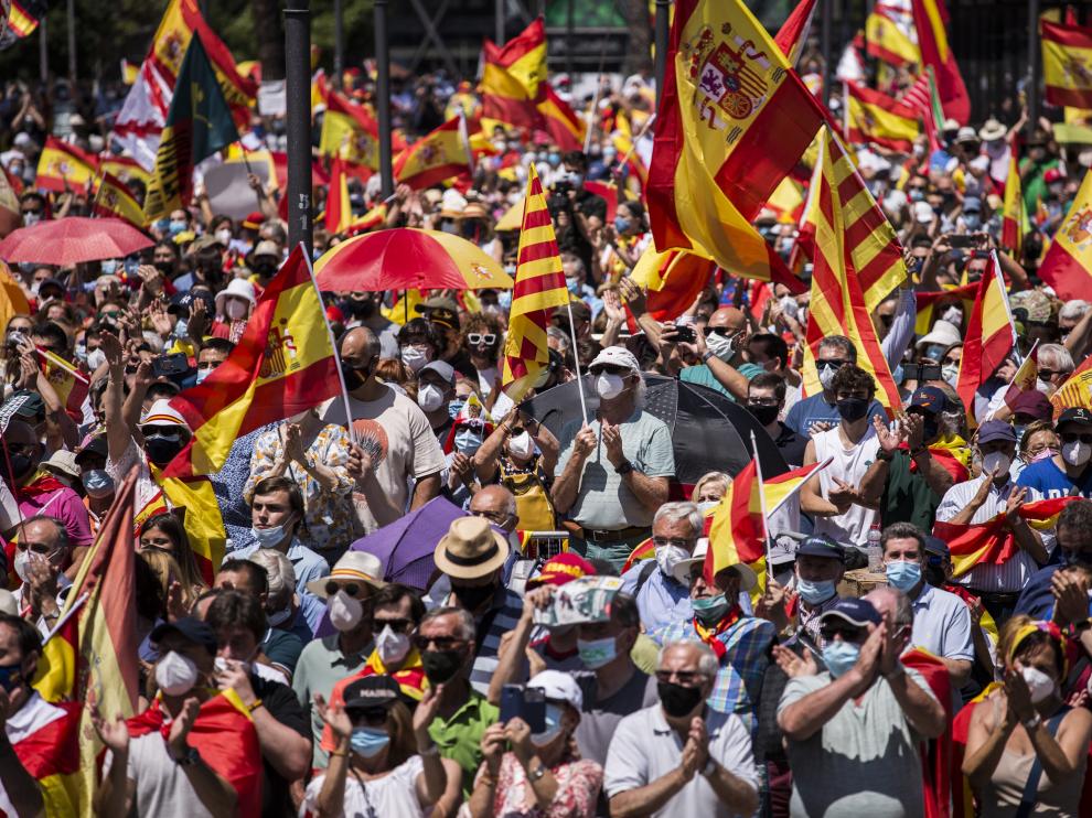 Manifestación en Colón