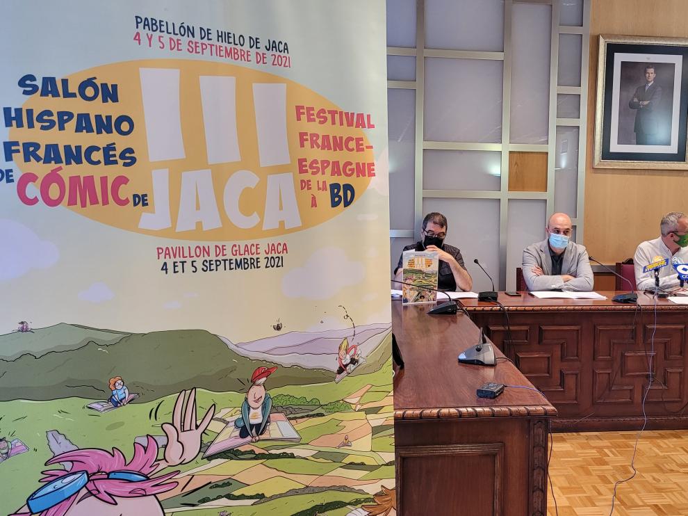 Presentación del Salón del Cómic de Jaca.