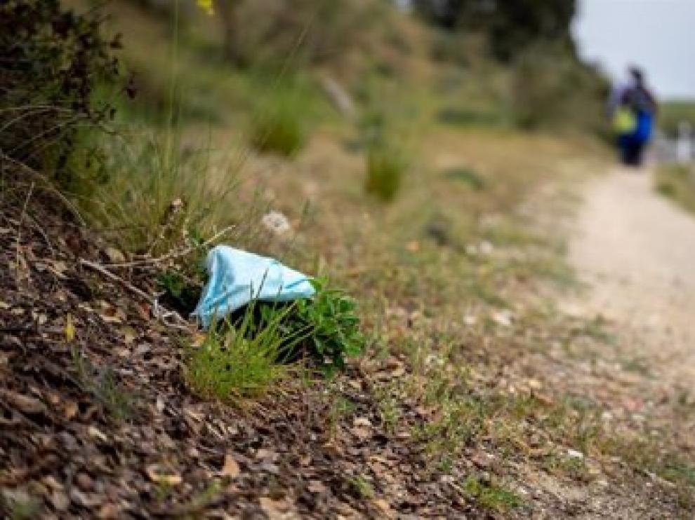 La basuraleza afecta a la flora y fauna de Aragón