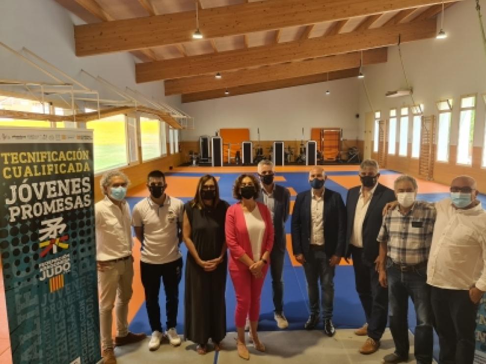 Presentación del aula piloto especializada de tecnificación de judo