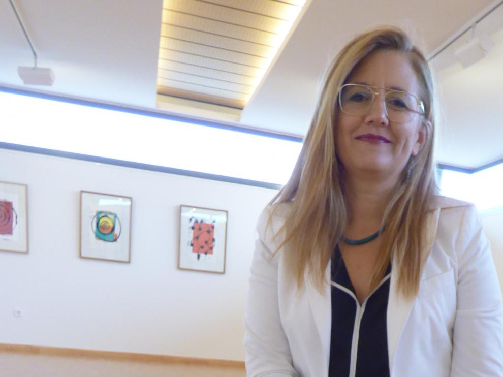 Raquel Latre, presidenta en el Consejo Regulador de la D.O.P. Somontano.