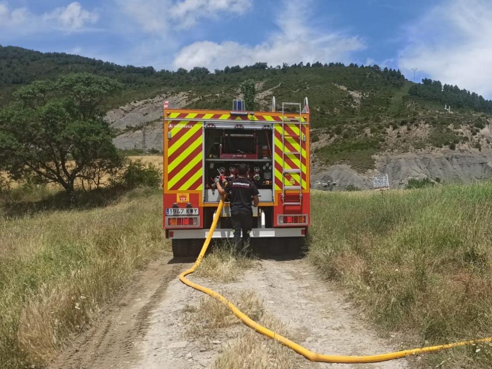 Abastecimiento de agua en Larrés
