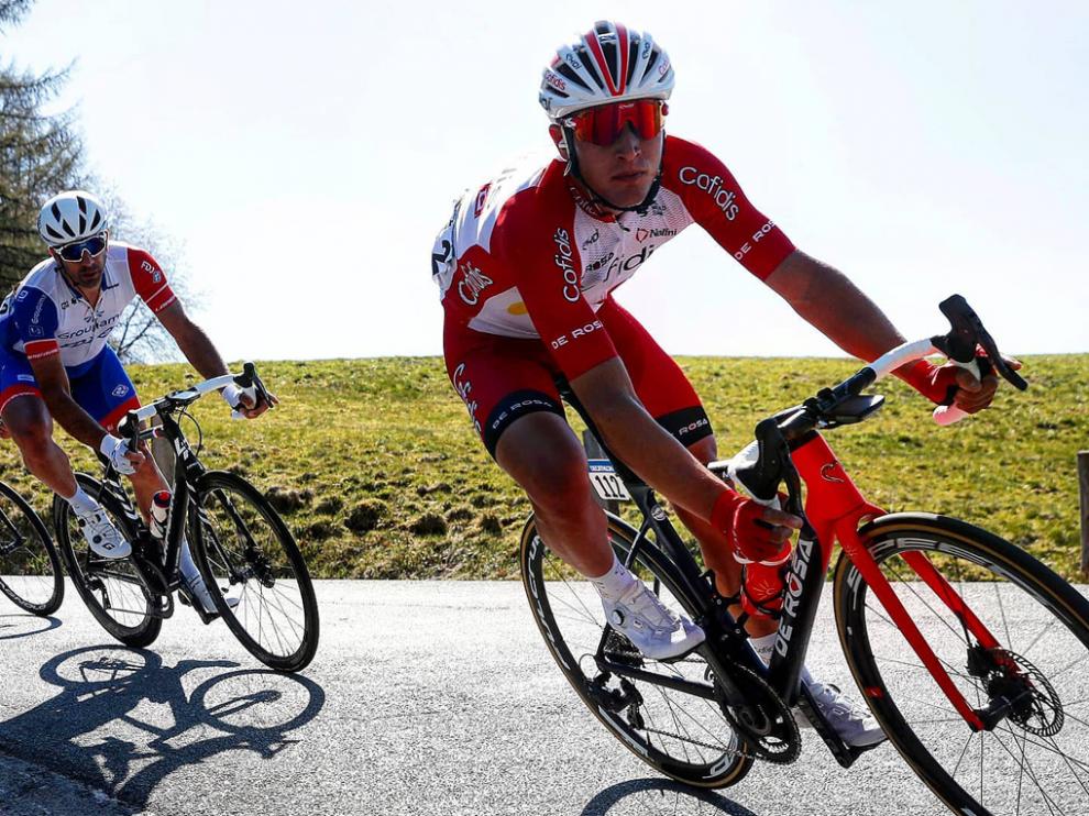 El oscense de Cofidis Fernando Barceló estará el domingo en la prueba en línea.