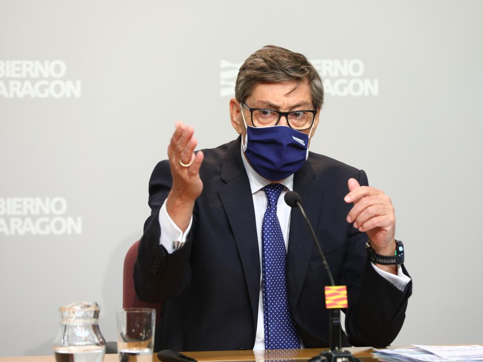 Arturo Aliaga, presidente del Partido Aragonés.