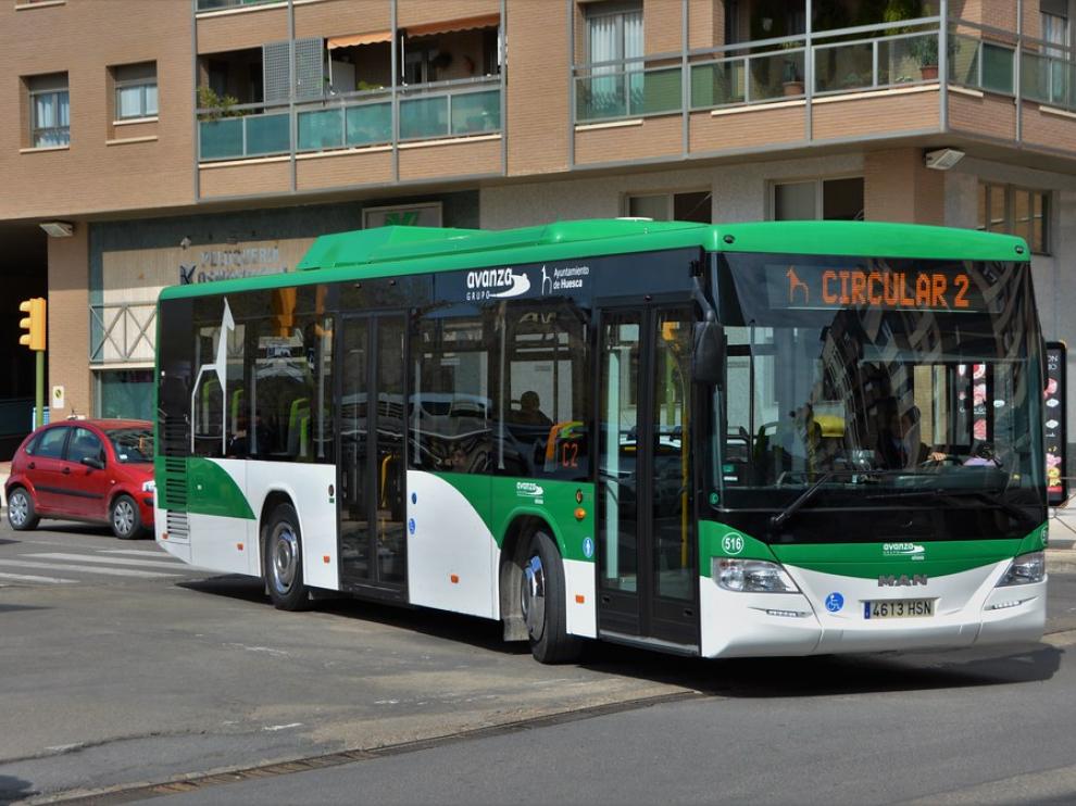Las líneas C2 y C3 del autobús urbano de Huesca prolongarán su recorrido