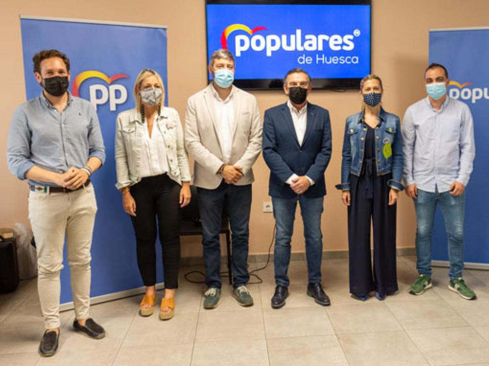 Imagen de la junta comarcal del PP