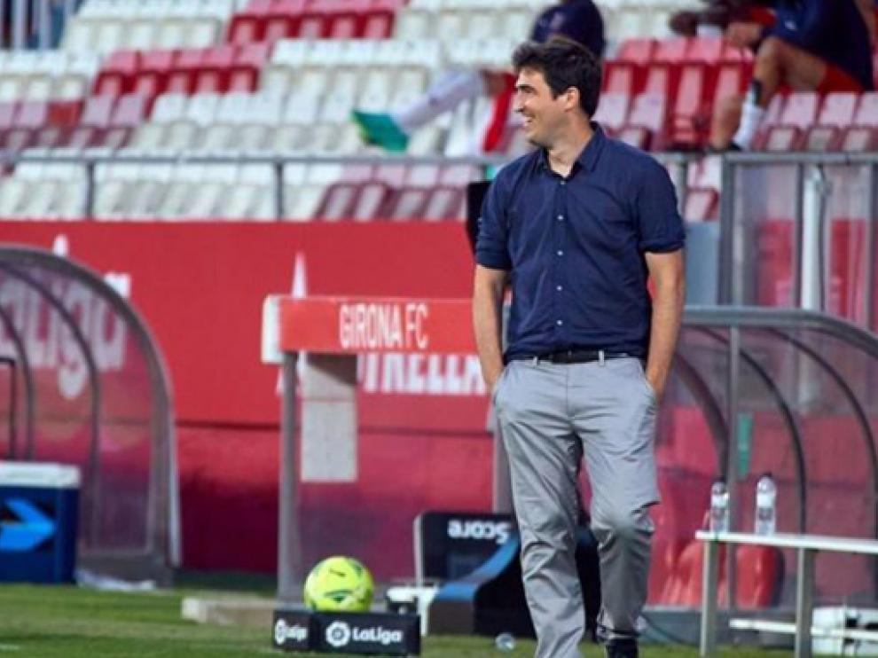 Andoni Iraola, entre los deseos del Huesca