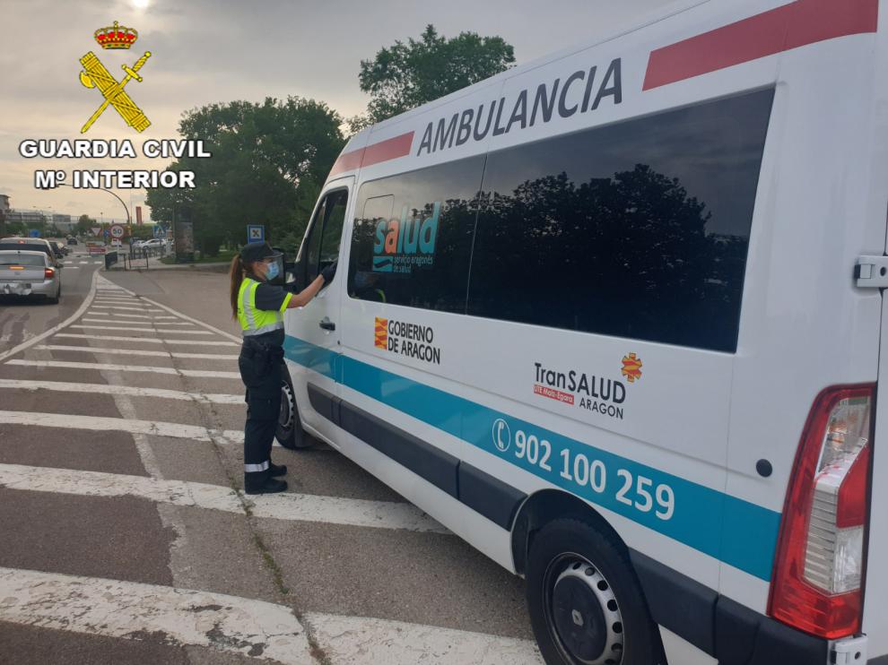 El conductor venía de realizar un servicio desde la localidad de Valbona (Teruel)
