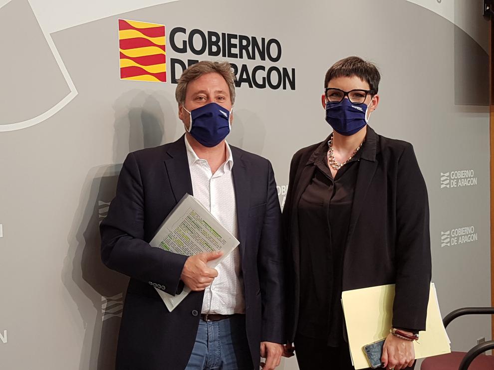 José Luis Soro y Verónica Villagrasa